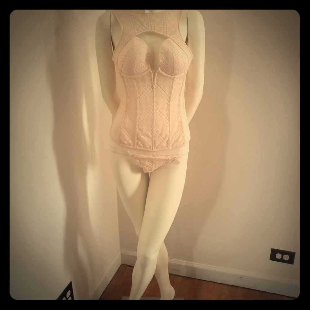 Victoria secret corset set
